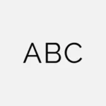 Sans Serif Upercase