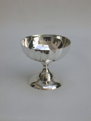 Swirl Ice Cream Cup -  Silver Plated