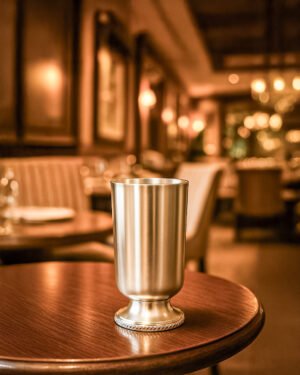 Silver Plated Tubler Elevated